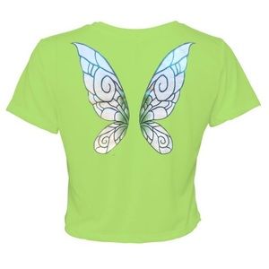 Pixie Wings Crop Tee